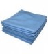 Lavette microfibre professionnelle 40 x 40 cm bleue lot de 5