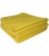 Micorfiber tricot sof 40x40cm yellow x5