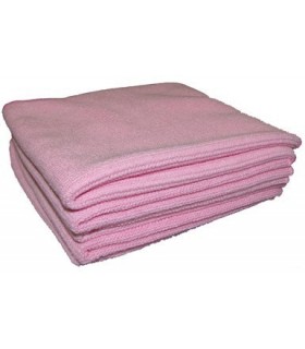 Microfiber tricot soft 40x40cm Fuschia x5