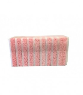 Scrub sponge pink x10