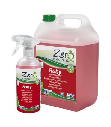 RUBY détergent anticalcaire naturel 500ml sutter zero ecolabel