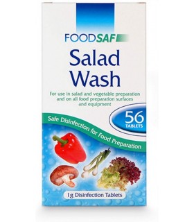 FOODSAF SALAD WASH 56 comprimés X6